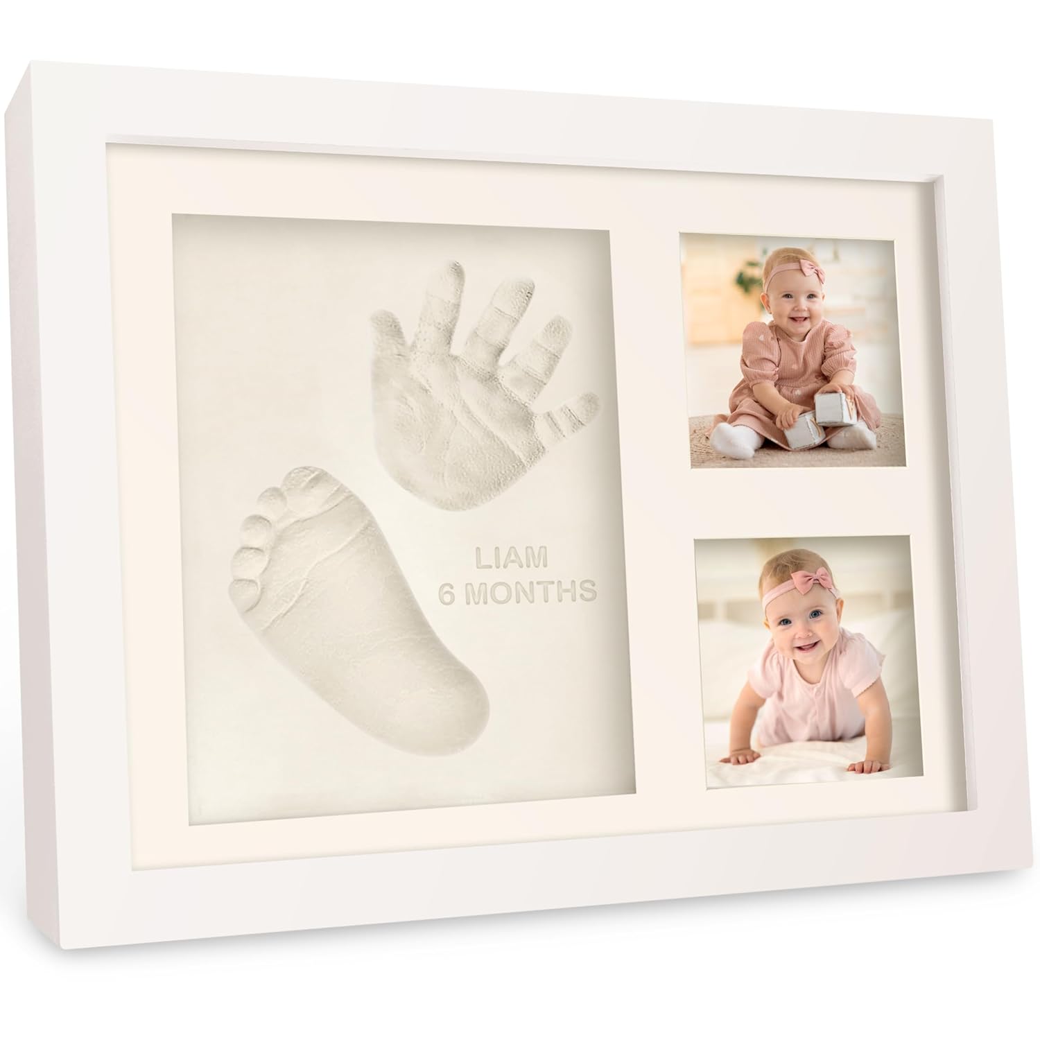 Baby Hand and Footprint Frame Keepsake